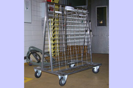 Wózek transportowy, wielkogabarytowy